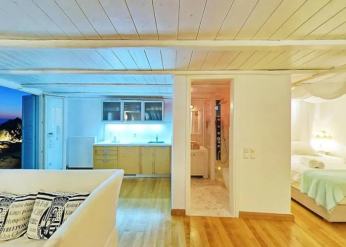 Luxury Mykonos Sunkissed Private Pool Kastro Villa