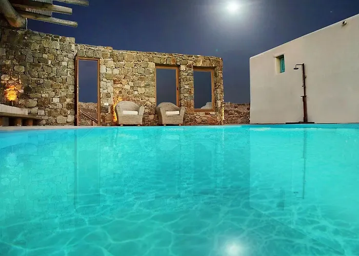 Luxury Mykonos Sunkissed Private Pool Kastro Βίλα